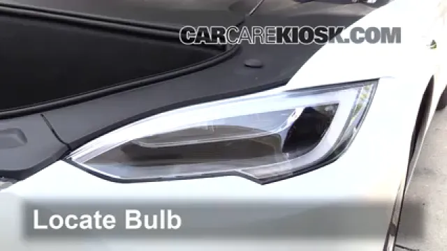 2017 Tesla S 90D Electric Éclairage Feu de jour (remplacer l'ampoule)